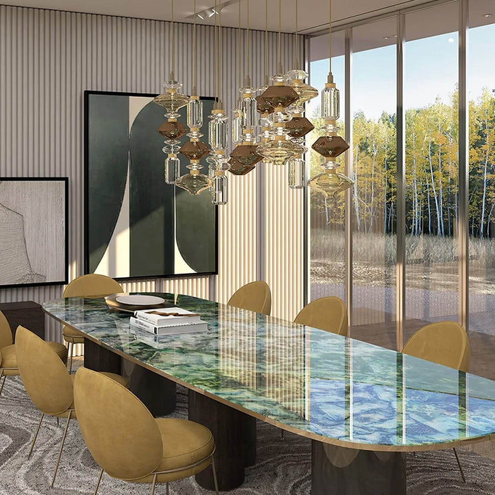 Vekora Pendant Lamp - Luxury Glass Lighting for Modern Spaces