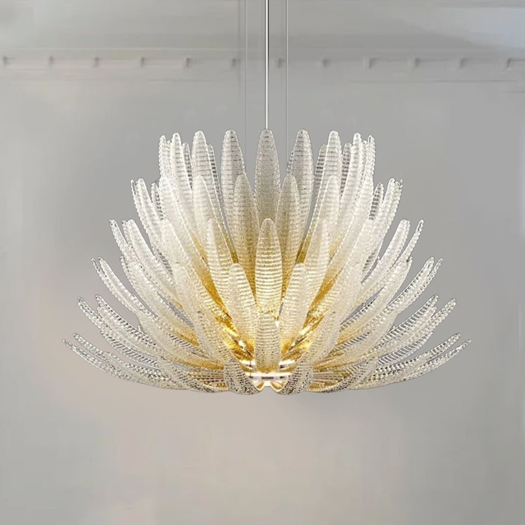 Veliro Chandelier – Modern Luxury Glass Chandelier for Dining