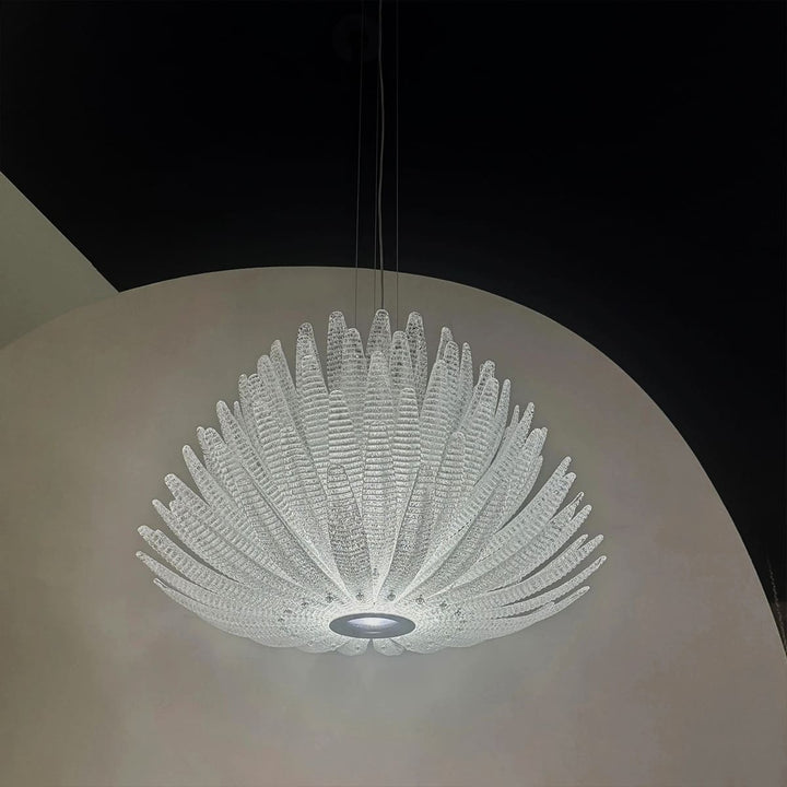 Veliro Chandelier – Modern Luxury Glass Chandelier for Dining