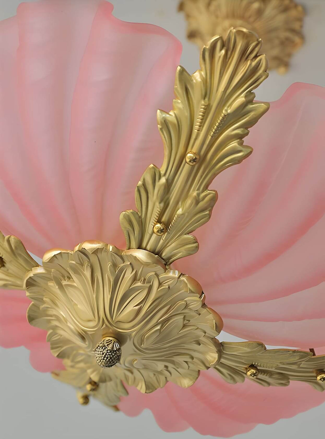 Velmira Pendant Light β Unique Glass & Brass Ceiling Lamp