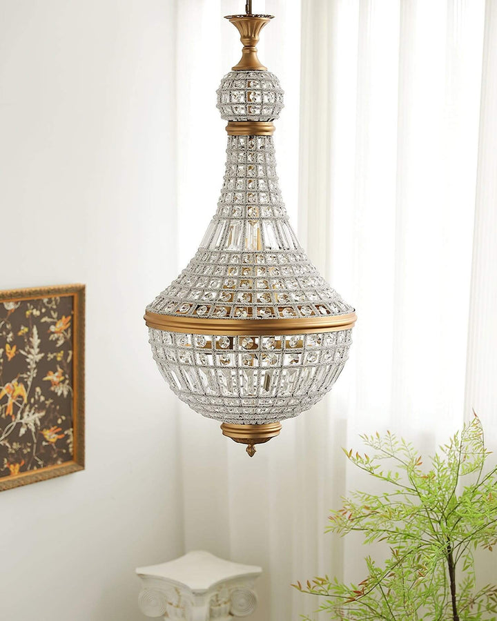 Venera Chandelier - Contemporary Crystal Light for Living Room