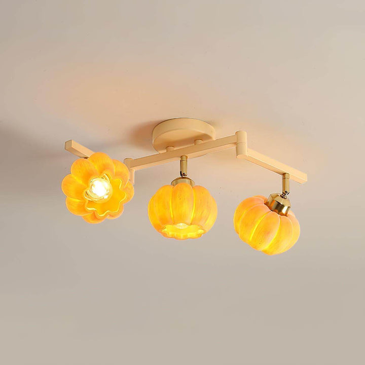 Venus Pumpkin Ceiling Lamp โ Adjustable Multi-Head Light Fixture | Vinlighting | Vinlighting