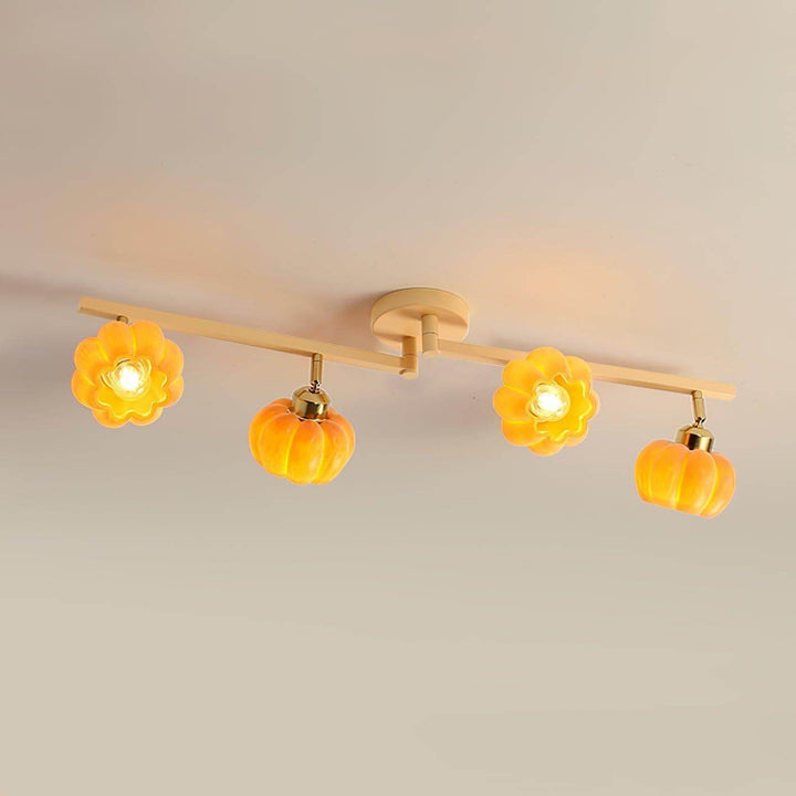 Venus Pumpkin Ceiling Lamp โ Adjustable Multi-Head Light Fixture | Vinlighting | Vinlighting
