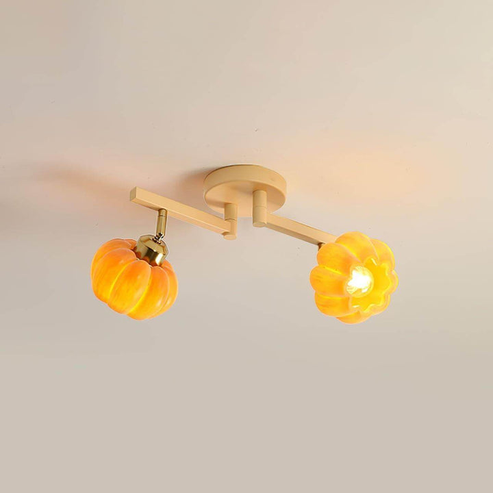 Venus Pumpkin Ceiling Lamp โ Adjustable Multi-Head Light Fixture | Vinlighting | Vinlighting