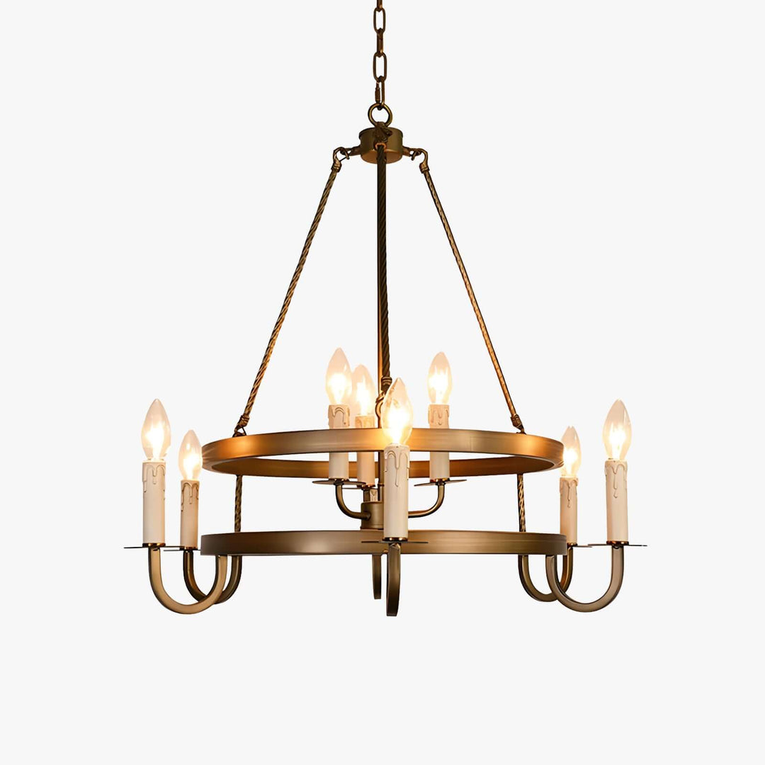 Verno Lavi Chandelier – Retro Dining Room Decorative Lamp