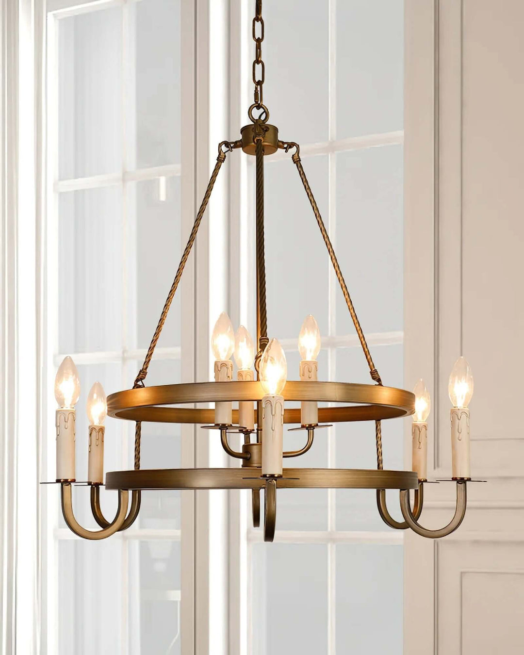 Verno Lavi Chandelier – Retro Dining Room Decorative Lamp