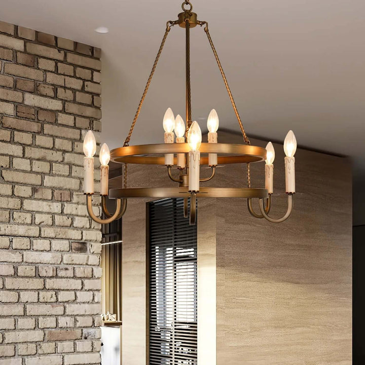 Verno Lavi Chandelier – Retro Dining Room Decorative Lamp