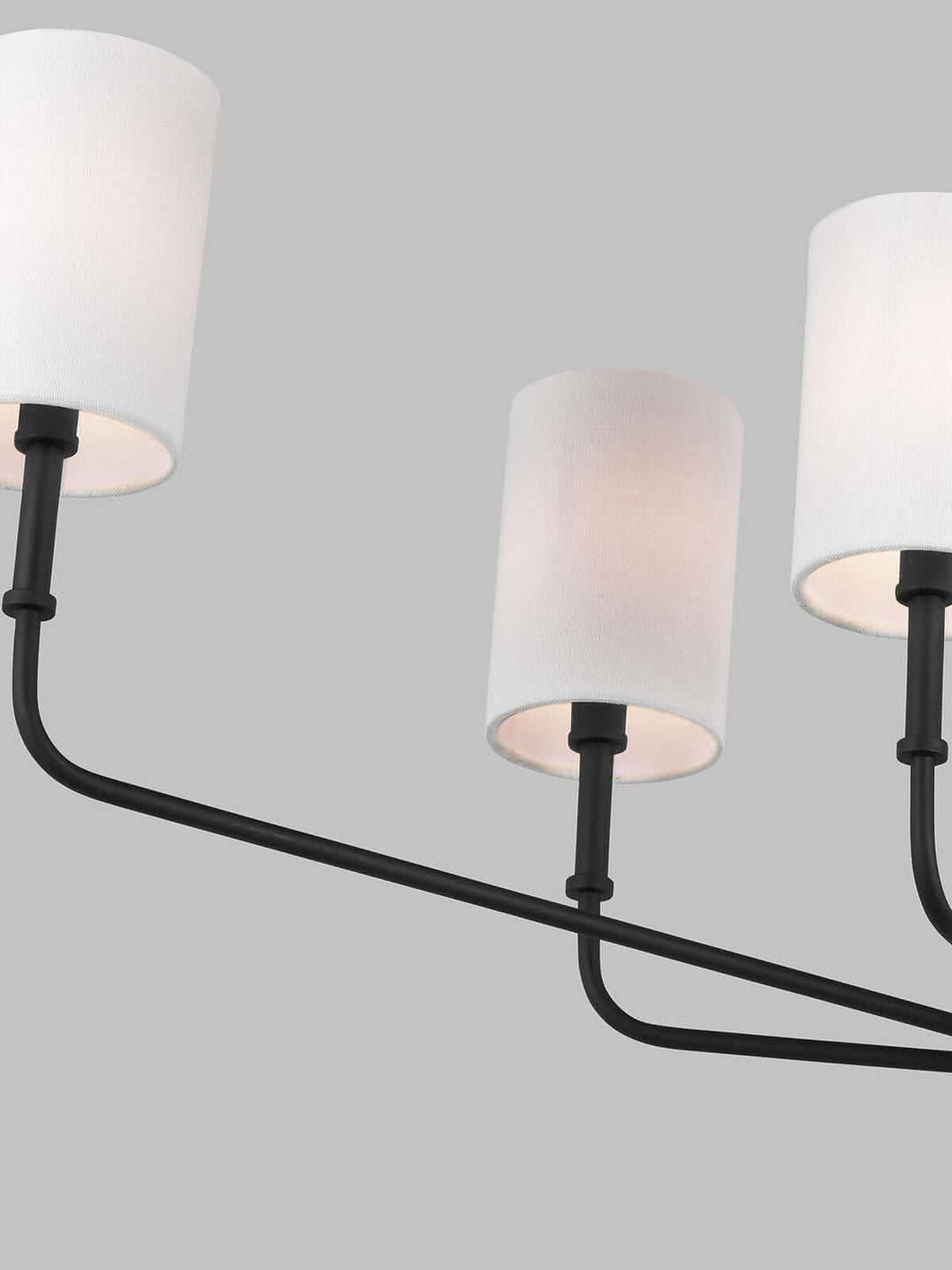 Vexilun Chandelier - Modern Minimalist Fabric Lighting for Dining Area