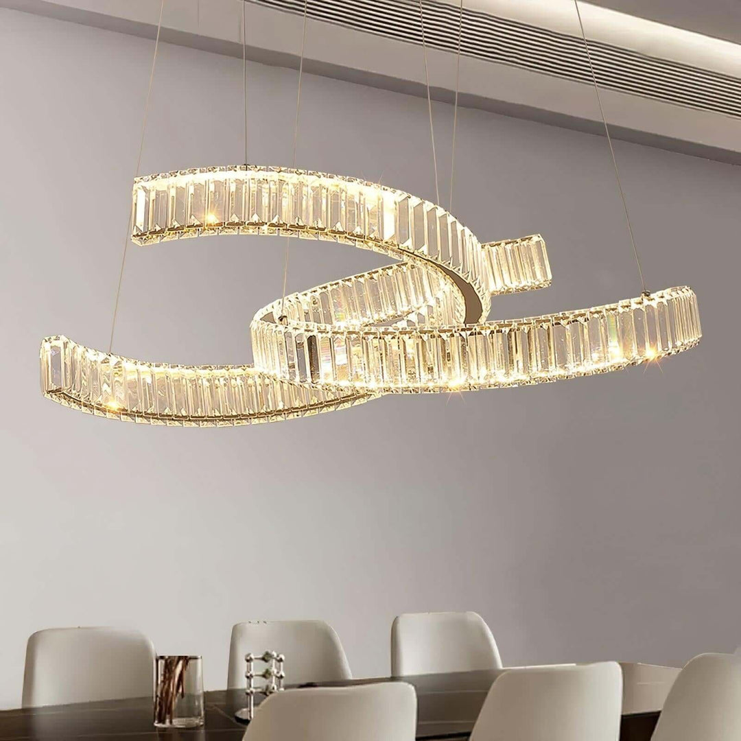 Vortex Chandelier – Gold & Crystal Elegance for Timeless Luxury | Vinlighting | Vinlighting