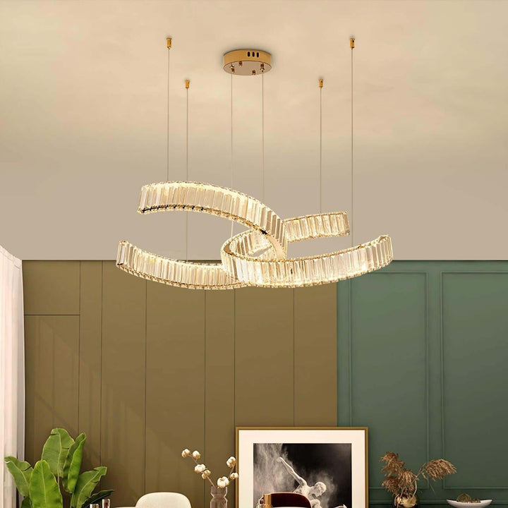 Vortex Chandelier – Gold & Crystal Elegance for Timeless Luxury | Vinlighting | Vinlighting