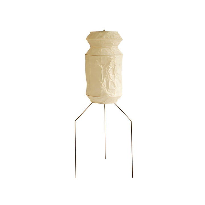 Decorative Washi Paper UF3-L6 Floor Lamp, Japanese paper design, tripod base, perfect white floor lamp for living room.