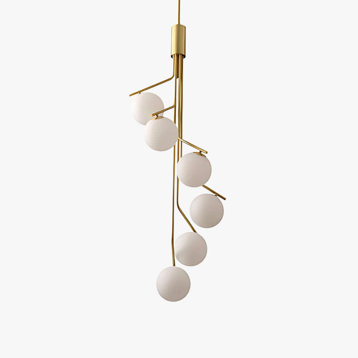 Wexla Chandelier โ Elegant Modern Duplex Lighting Fixture