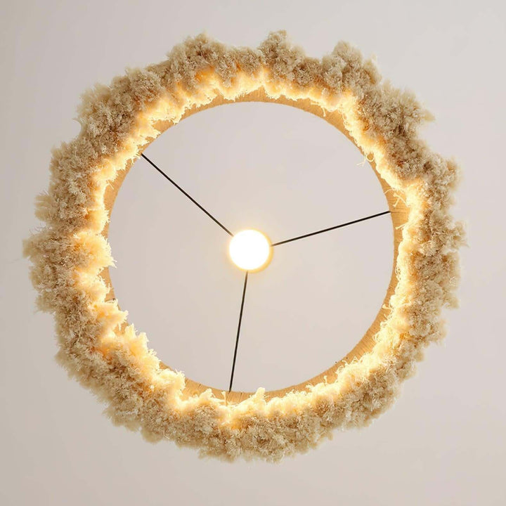 Xenova Pendant Light β Bohemian Style Hemp Rope Creative Pendant Light