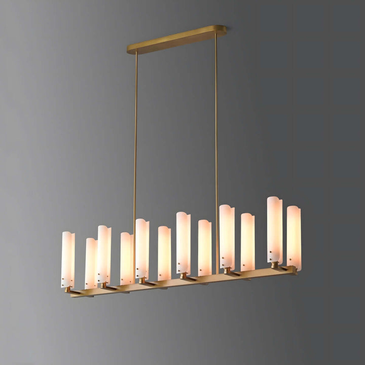 Xevon Chandelier | Elegant Postmodern Minimalist Light