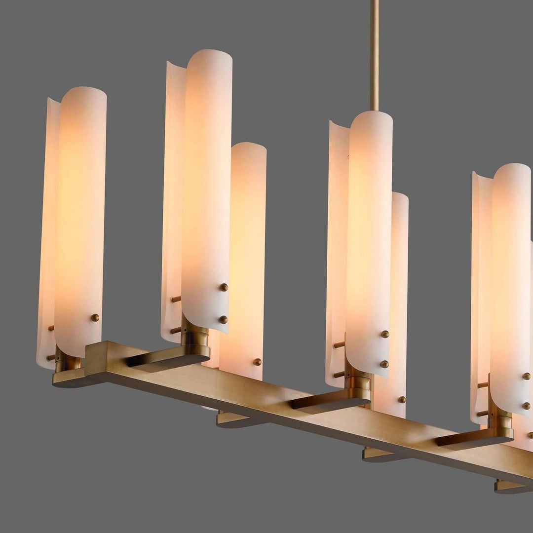 Xevon Chandelier | Elegant Postmodern Minimalist Light