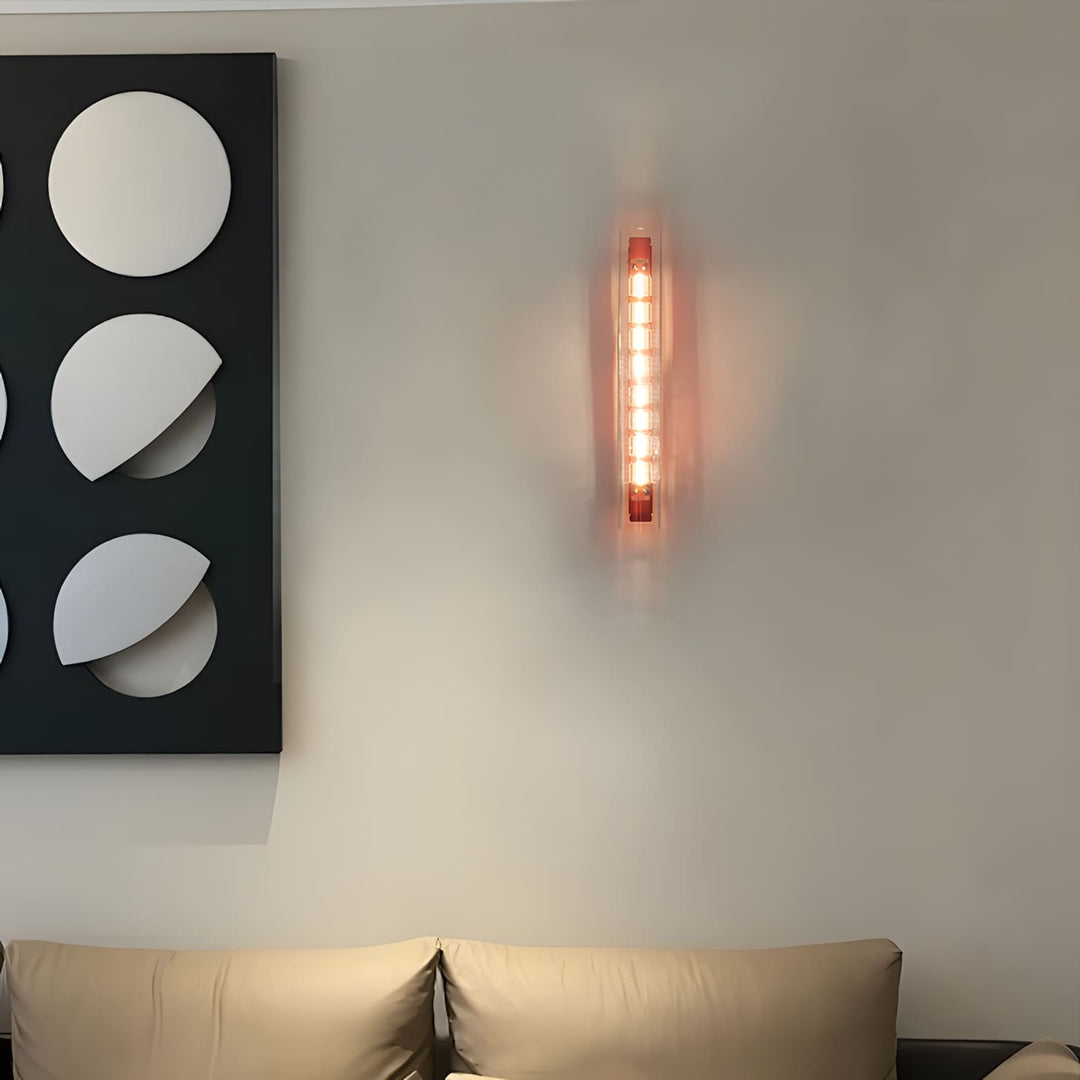 Zafurea Wall Sconce – Modern Glass Wall Sconce Light Fixture