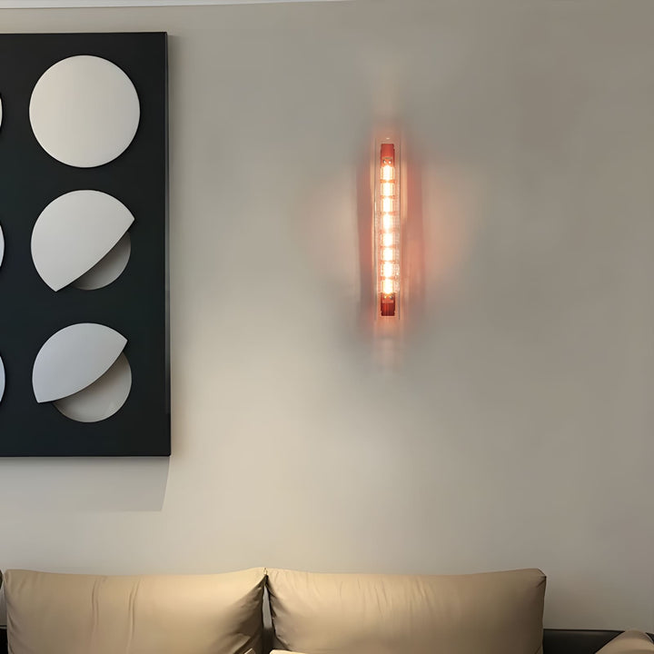 Zafurea Wall Sconce – Modern Glass Wall Sconce Light Fixture
