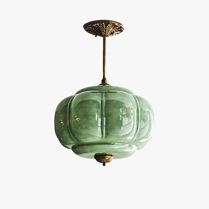 Zelvion Pendant Lamp - Vintage Pumpkin Creative Glass Lighting