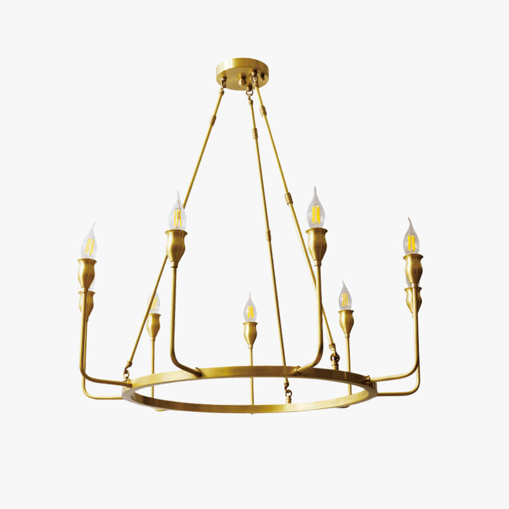 Zilro Chandelier โ American Light Luxury Indoor Chandelier
