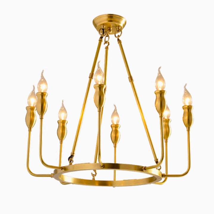 Zilro Chandelier โ American Light Luxury Indoor Chandelier