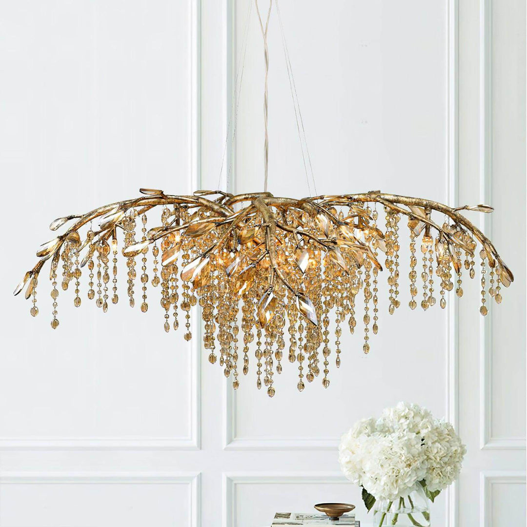 Zirvona Crystal Chandelier β French Light Luxury Crystal Chandelier