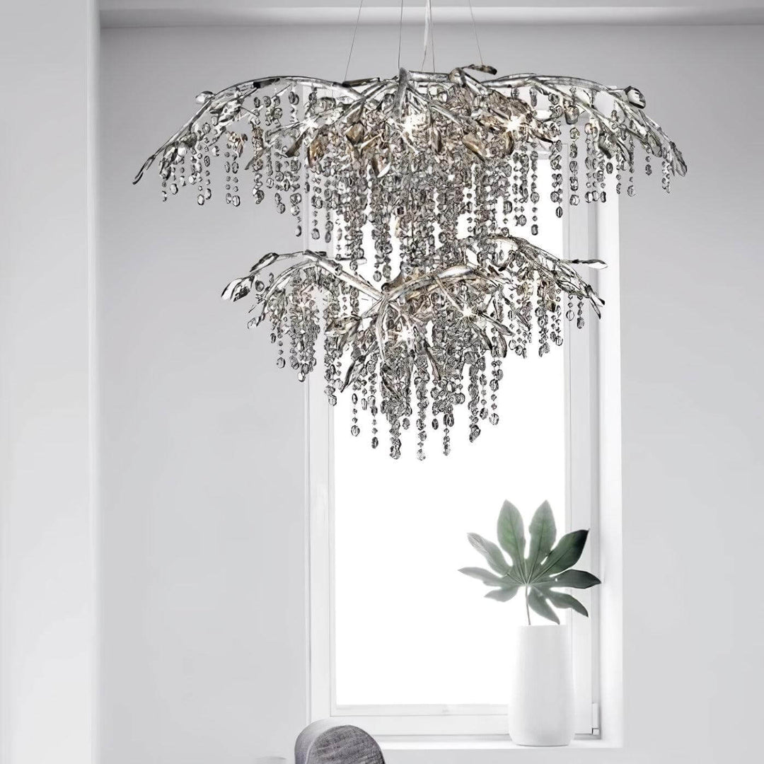 Zirvona Crystal Chandelier β French Light Luxury Crystal Chandelier