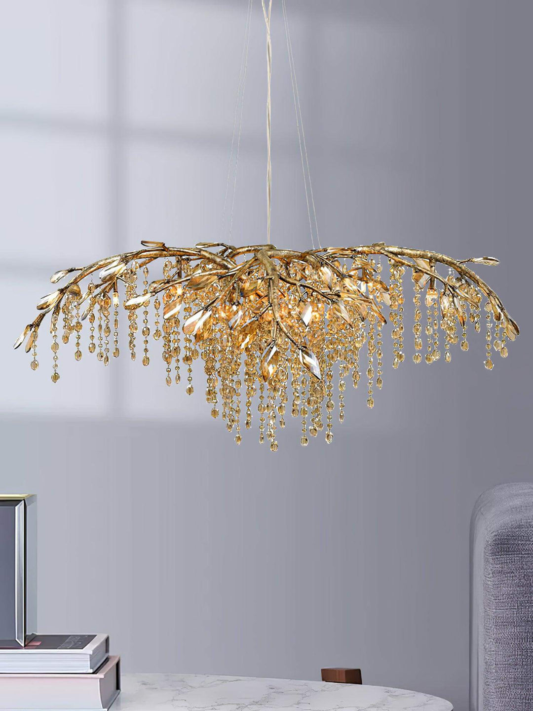 Zirvona Crystal Chandelier β French Light Luxury Crystal Chandelier