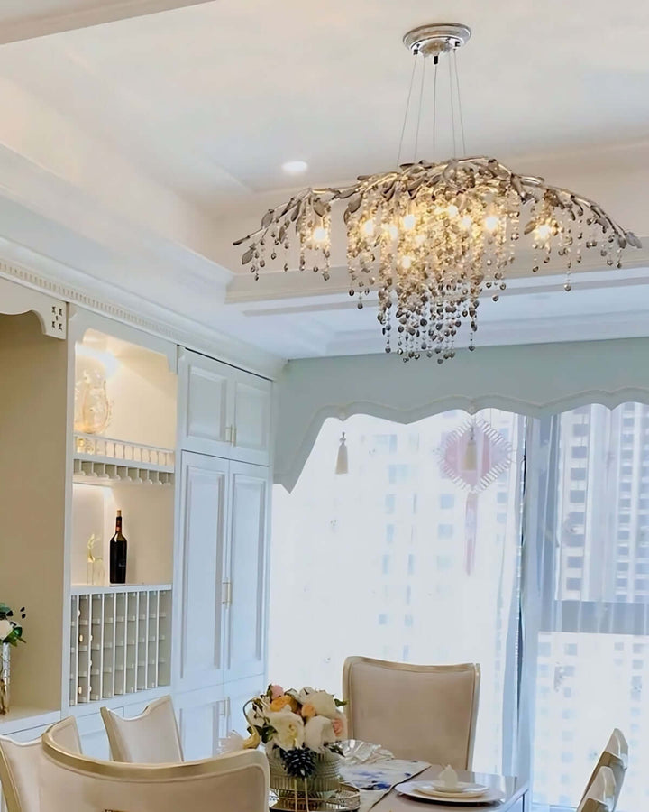 Zirvona Crystal Chandelier β French Light Luxury Crystal Chandelier