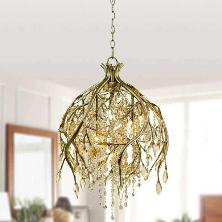 Zirvona Crystal Chandelier β French Light Luxury Crystal Chandelier