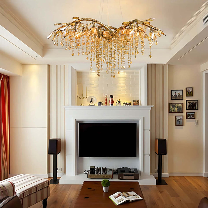 Zirvona Crystal Chandelier β French Light Luxury Crystal Chandelier