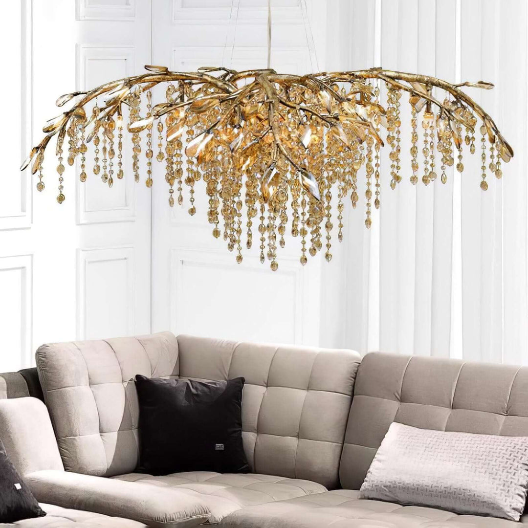 Zirvona Crystal Chandelier β French Light Luxury Crystal Chandelier