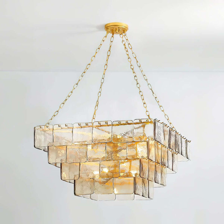 Zorvexa Chandelier - French Luxury Lighting for Villas & Living Rooms