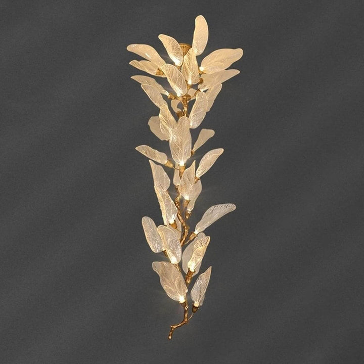 Zybril Chandelier - Modern Brass Art Deco Floral Light Fixture
