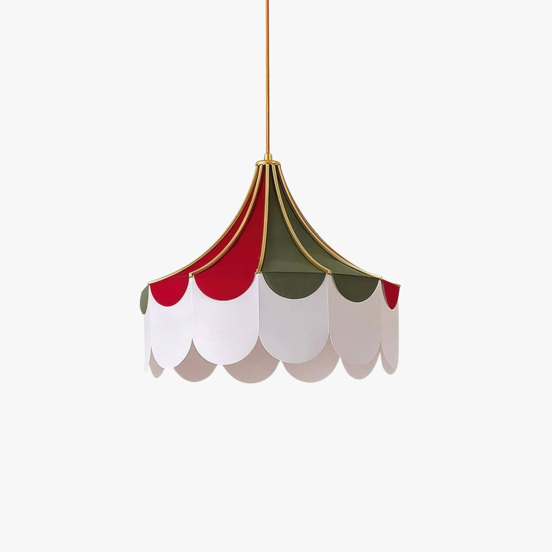 Zylaris Pendant Lighting – Contemporary Fabric Metal Light for bedroom