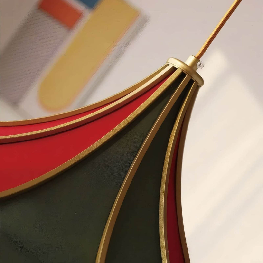 Zylaris Pendant Lighting – Contemporary Fabric Metal Light for bedroom