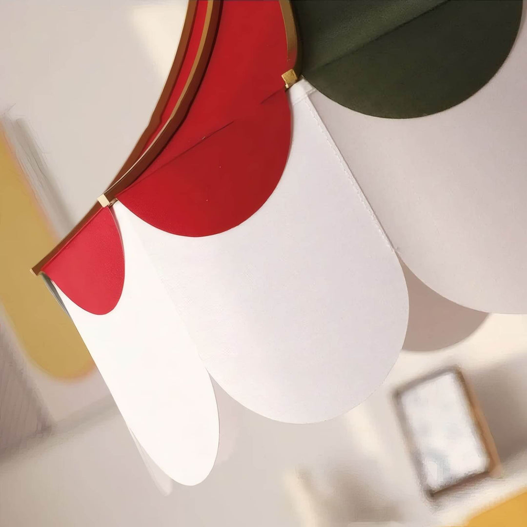 Zylaris Pendant Lighting – Contemporary Fabric Metal Light for bedroom