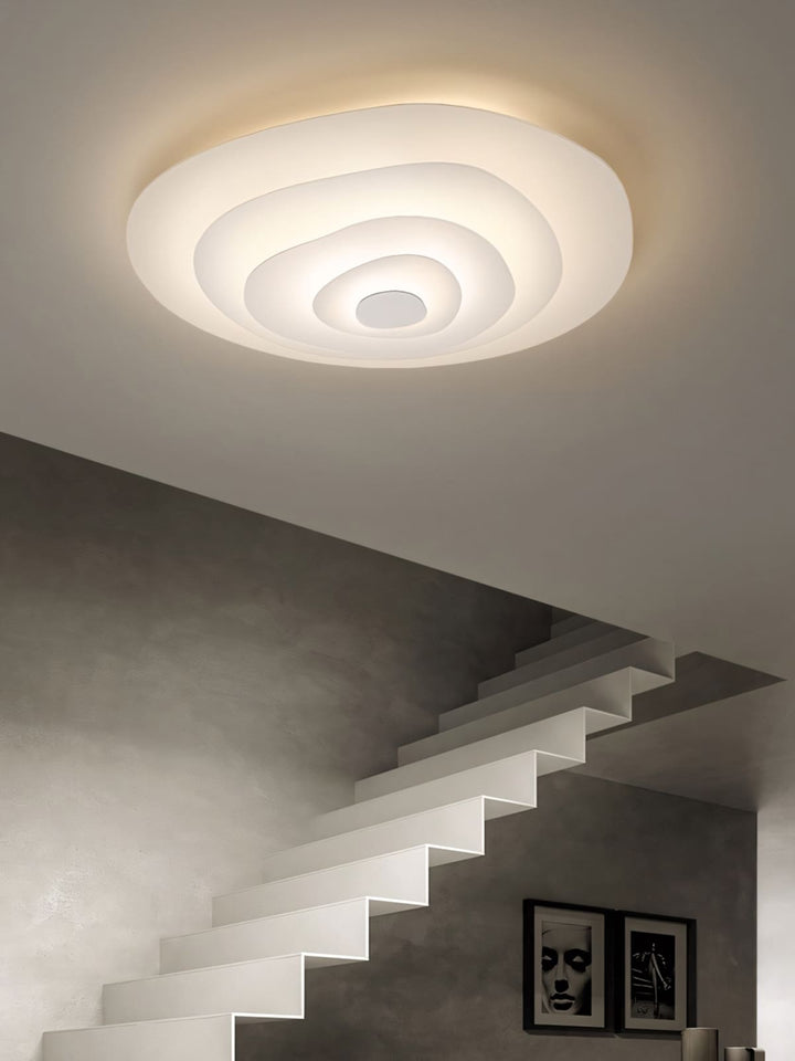 Zyphon Ceiling Lamp β French Minimalist Cream Bedroom Lighting