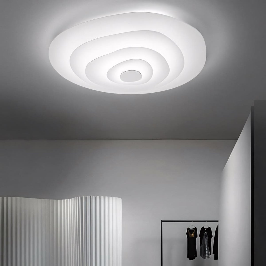 Zyphon Ceiling Lamp β French Minimalist Cream Bedroom Lighting