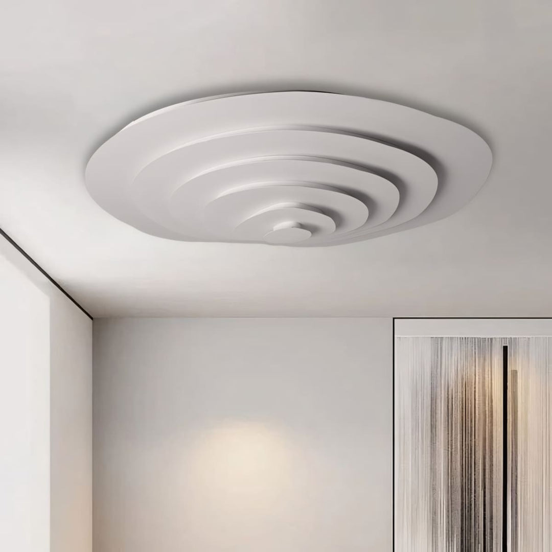 Zyphon Ceiling Lamp β French Minimalist Cream Bedroom Lighting