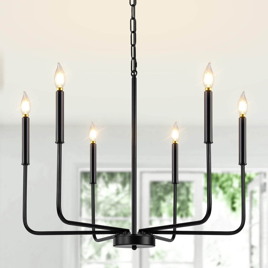 Zyro Fane Chandelier - Country Vintage Industrial Lighting