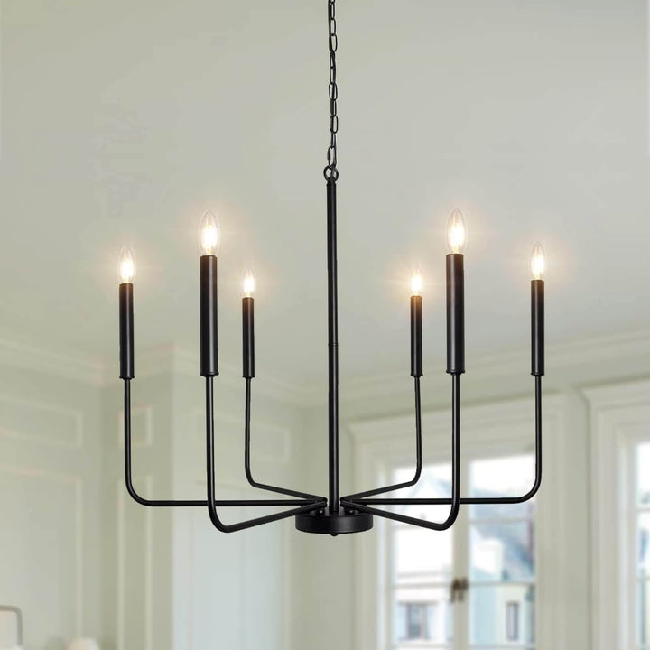 Zyro Fane Chandelier - Country Vintage Industrial Lighting
