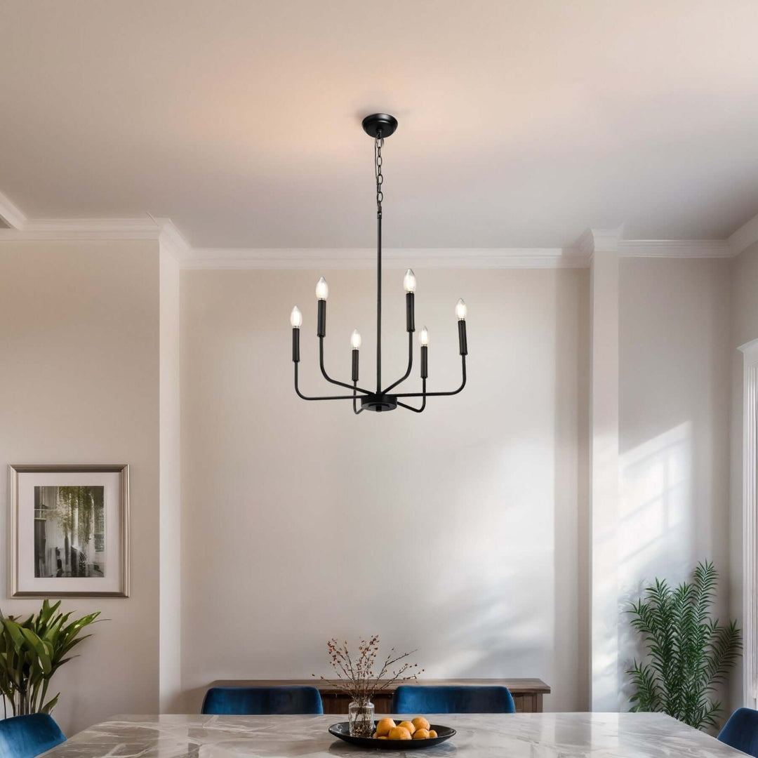 Zyro Fane Chandelier - Country Vintage Industrial Lighting