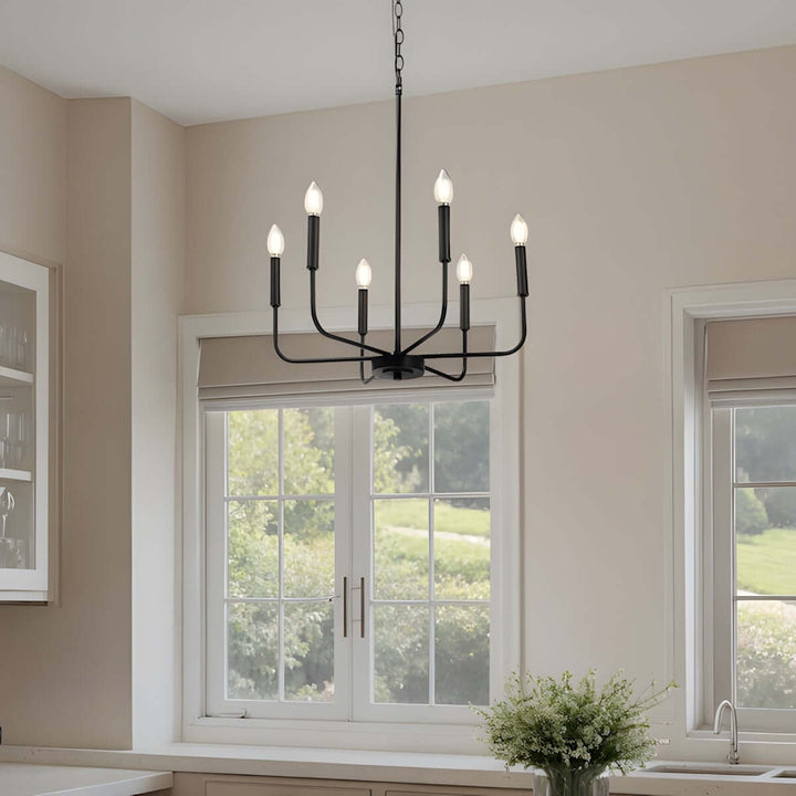 Zyro Fane Chandelier - Country Vintage Industrial Lighting