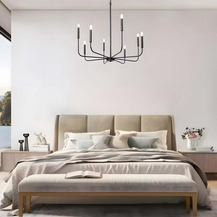 Zyro Fane Chandelier - Country Vintage Industrial Lighting