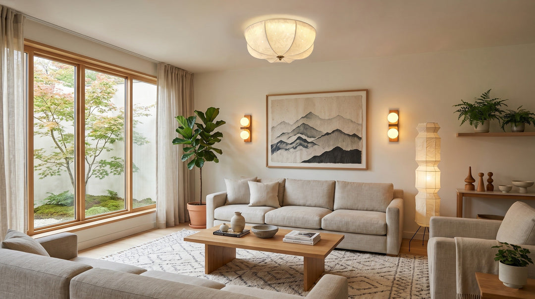 Japandi Lighting Ideas for a Calm, Minimalist Home