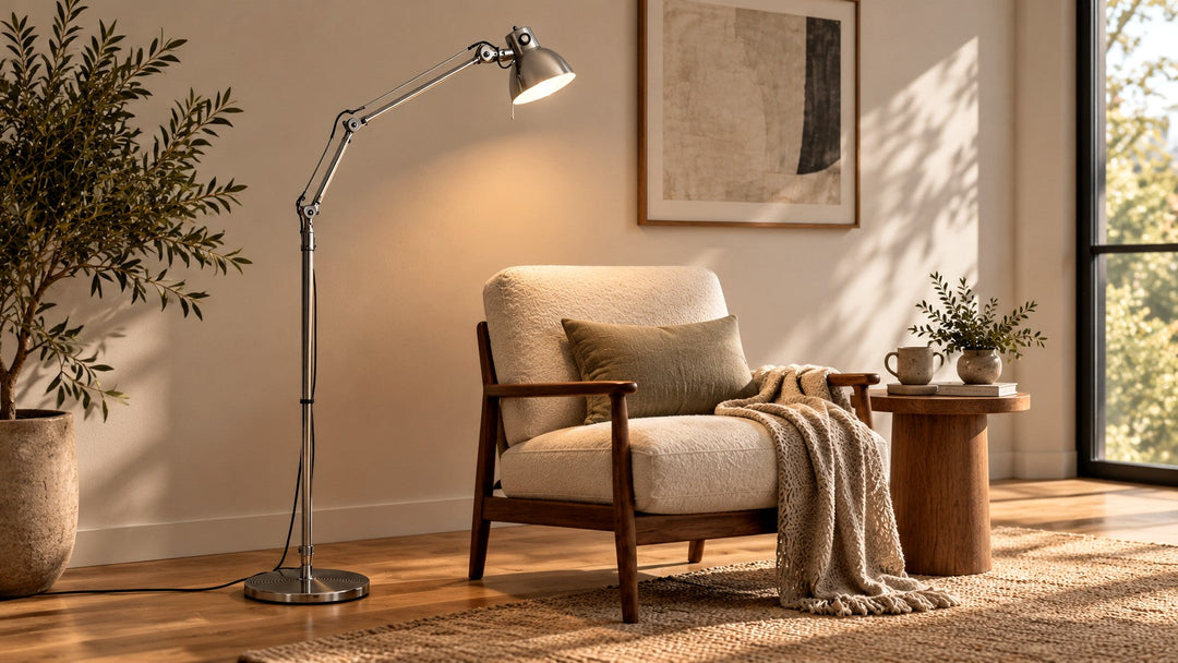 How to Match a Floor Lamp with Your Living Room Decor