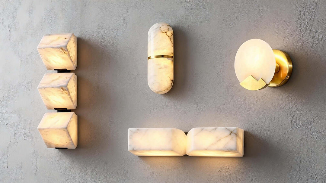 Enhance Your Home with the Subtle Charm of a Small Alabaster Wall Lamp