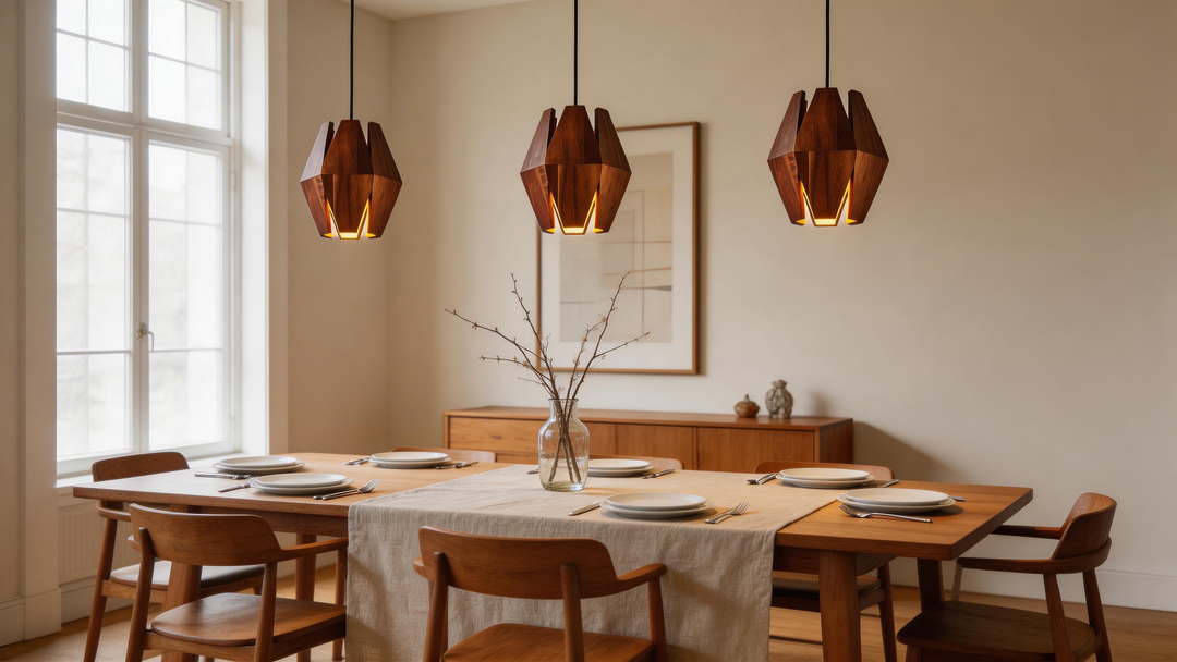 How to Style a Wood Pendant Light for a Warm and Modern Home