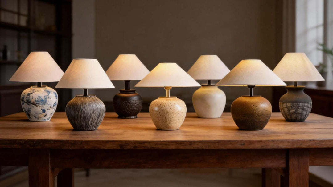 From Classic to Modern: 7 Ceramic Table Lamp Models to Suit Your Home