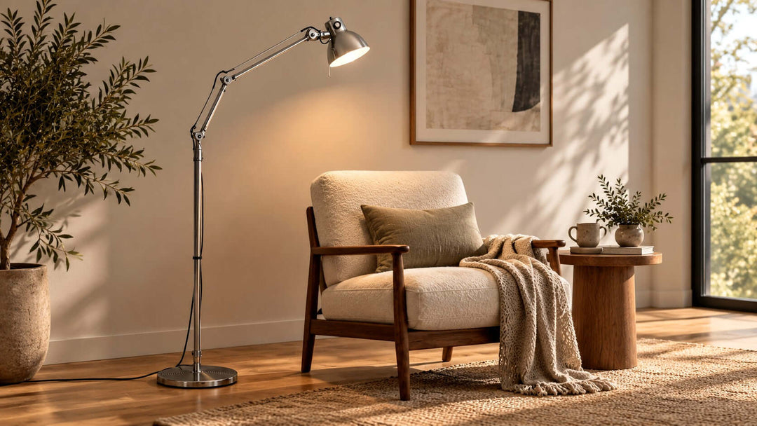 How to Match a Floor Lamp with Your Living Room Decor